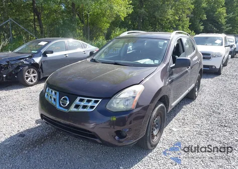 2015 Nissan Rogue Select S from USA, damaged, VIN JN8AS5MV5FW762199